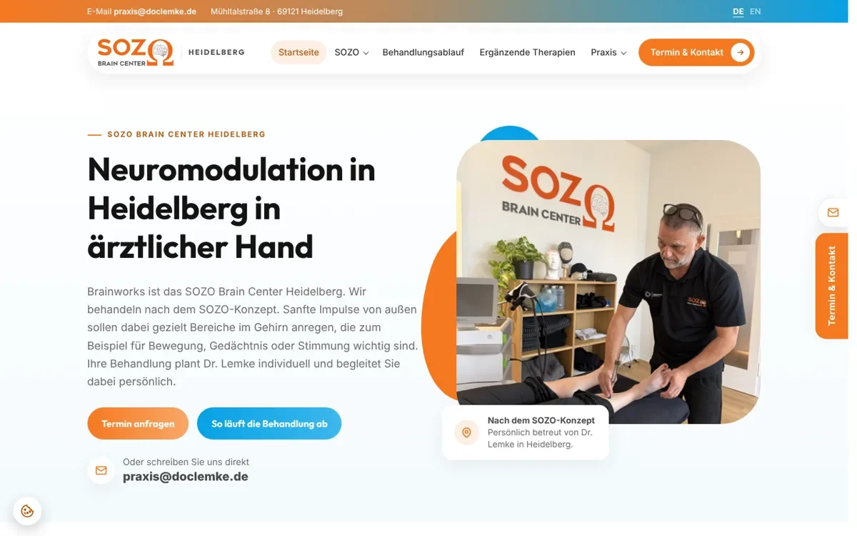 Startseite von Brainworks Heidelberg